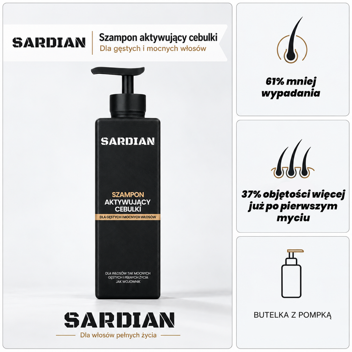 Sardian Szampon Aktywujący Korzenie
